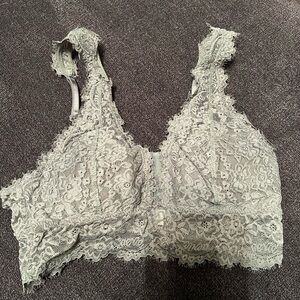 Lace Bralette in green